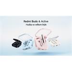 Redmi Buds 6 Active, bezdrôtové slúchadlá, biele