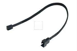 Redukcia napájania typ 4pin PWM/3pin 30cm Black