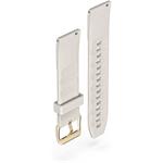 remienok k hodinkám/smart hodinkám, NFC, bezkontaktné platby, 20 mm, béžový