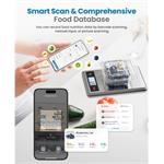 Renpho Calibra 1, inteligentná kuchynská váha, nerezová oceľ