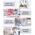 Renpho Calibra 1, inteligentná kuchynská váha, nerezová oceľ