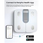 Renpho Elis 1C, inteligentná osobná váha, biela