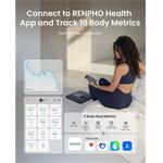 Renpho Elis Solar 2, inteligentná osobná váha, čierna