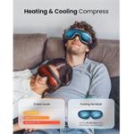 Renpho Eyeris 3, masážna maska očí, čierna