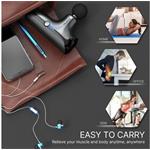 Renpho Mini, masážna pištoľ, čierna