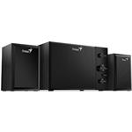 Reproduktory Genius SW-2.1 350, drevo, 15W, čierne - Rozbalené