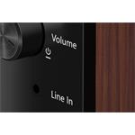 Reproduktory Genius SW-2.1 350, drevo, 15W, čierne - Rozbalené