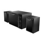Reproduktory Genius SW-2.1 350, drevo, 15W, čierne - Rozbalené