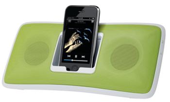 Reproduktory Logitech Nabíjčka Speaker S315i Green, iPod/iPhone