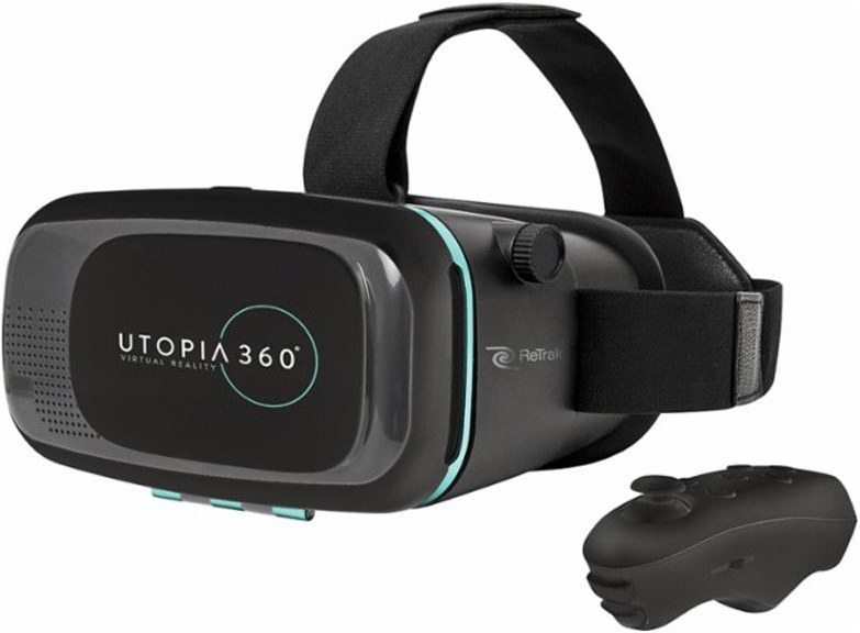 ReTrak Utopia 360, VR okuliare + BT ovládač, rozbalené