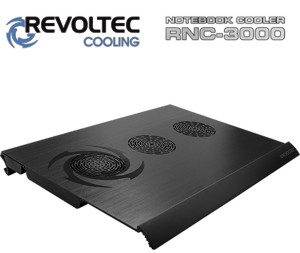 Revoltec Notebook cooler RNC-3000, black (15,4" - 17")