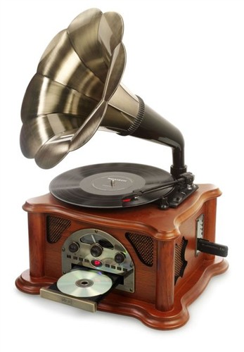 Ricatech RMC350 Horn Turntable, gramofón