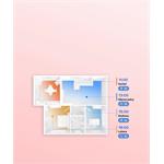 Roborock Qrevo Edge 5V1, robotický vysávač s automatickou stanicou, čierny