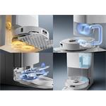 Roborock Qrevo Edge 5V1, robotický vysávač s automatickou stanicou, čierny