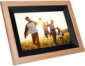 Rollei fotorámeček WiFi 105, digitálny fotorámček, hnedý