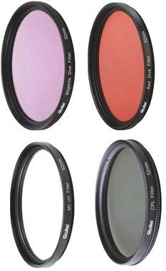 Rollei Go-Pro Filter set/ Sada filtrů pro kamery Go-Pro 3,3+,4
