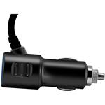 rozbočovač do autozapaľovača 3xCL 120W s nabíjačkou 3x USB 3,1A s káblom