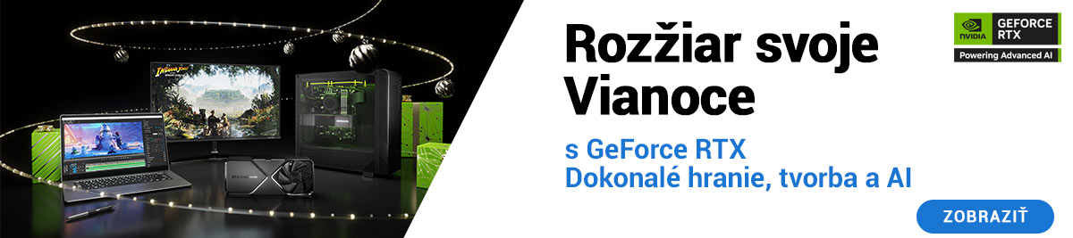 Rozžiarte svoje sviatky s GeForce RTX rady 40