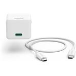 rýchla USB nabíjačka USB-C PD/QC 20 W, kábel USB-C 1 m