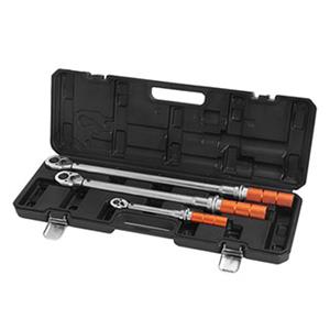 Sada momentových kľúčov, 08-843, 3 ks, veľkosť 1/4, 3/8, 1/2, kufrík, NEO TOOLS