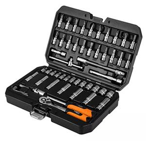 Sada nástrčných kľúčov, 10-201, 55, veľkosť 1/4, kufrík,, NEO TOOLS