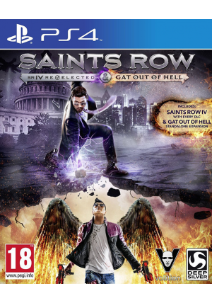 Saints Row 4: Re-Elected + Gat Out of Hell First Edition (PS4)