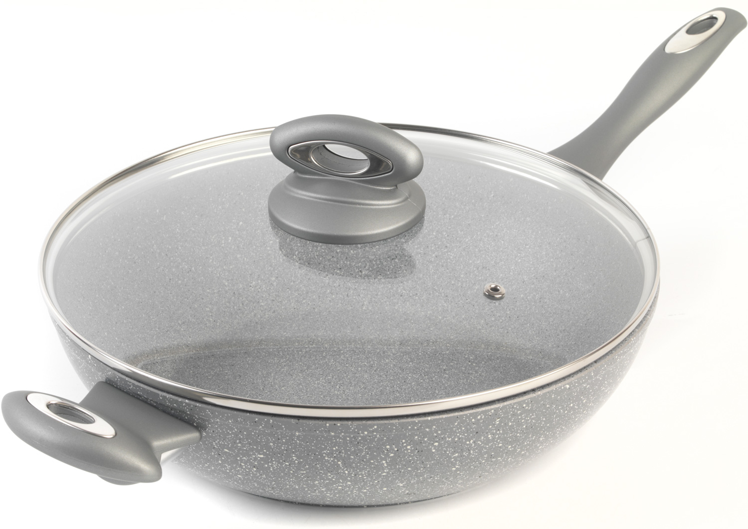 Salter Marble Collection 28cm wok