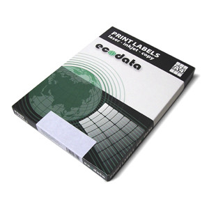 Samolepiace etikety ECODATA 30x40 univerzálne biele (100 listov A4/bal