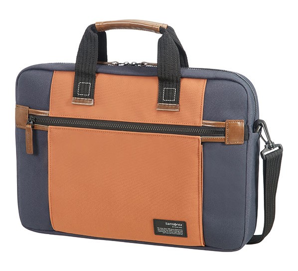 Samsonite Sideways Laptop Bag 15,6´´ Blue/Orange