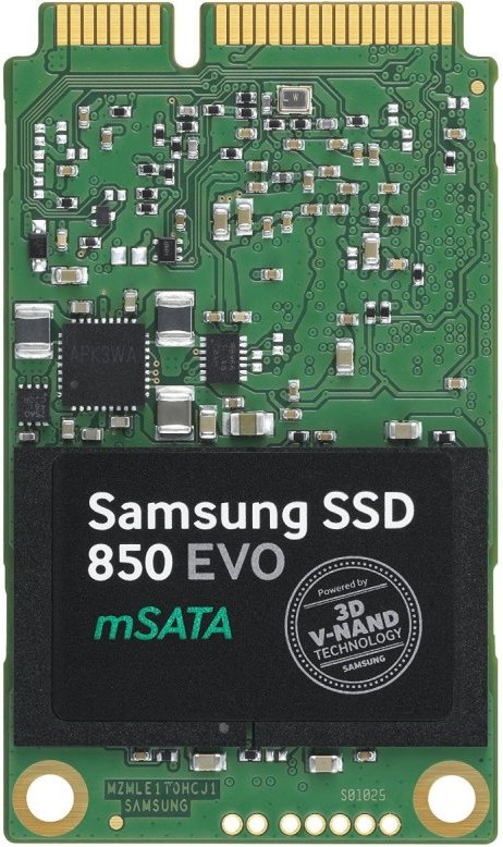 Samsung 850 EVO, mSATA SSD, 500GB