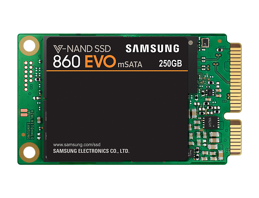 Samsung 860 EVO, mSATA SSD, 250GB