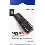 Samsung 980 PRO, SSD M.2, 2TB, s chladičom, PS promo