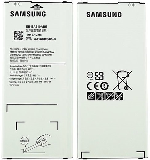 Samsung batéria EB-BA510ABE, Li-Ion, 2 900mAh (Bulk)