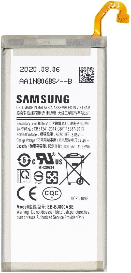 Samsung batéria EB-BJ800ABE Li-Ion 3000mAh (Bulk)