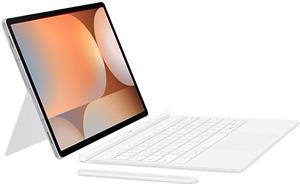 Samsung Book Keyboard puzdro pre Galaxy Tab S9+/S9 FE+/S10+, biele