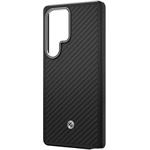 Samsung by Spigen Enzo Aramid magnetický kryt pre Galaxy S25 Ultra, čierny