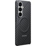 Samsung Carbon magnetický kryt pre Galaxy S26, sivý