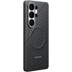 Samsung Carbon magnetický kryt pre Galaxy S26 Ultra, sivý