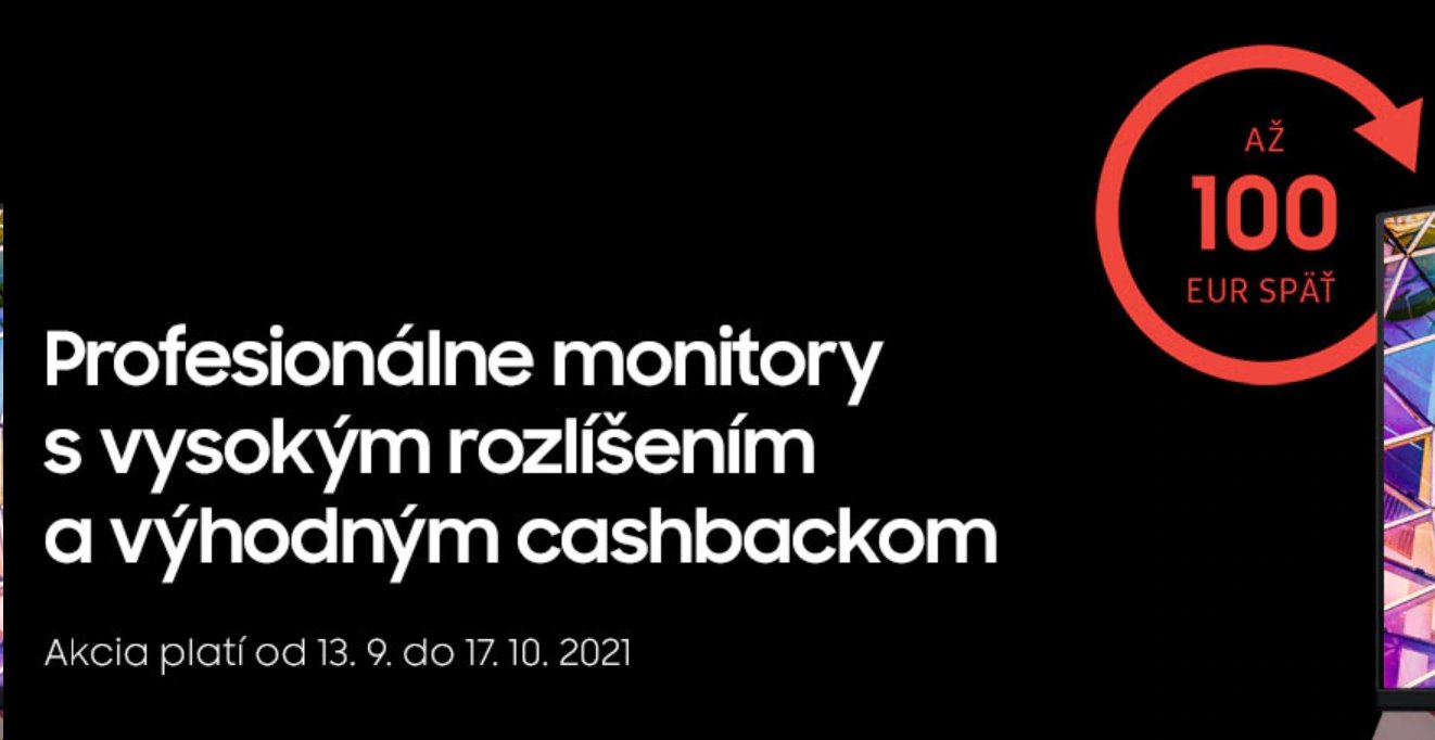 Samsung cashback po registrácii 100€