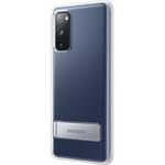 Samsung Clear Standing Cover puzdro pre Galaxy S20 FE , priehľadné