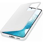 Samsung Clear View flipové puzdro pre Galaxy S22, biele