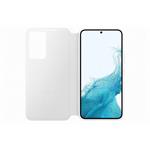 Samsung Clear View flipové puzdro pre S22+, biele