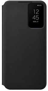 Samsung Clear View flipové puzdro pre S22+, čierne