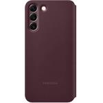 Samsung Clear View puzdro pre Galaxy S22+, bordové