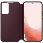 Samsung Clear View puzdro pre Galaxy S22+, bordové