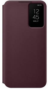 Samsung Clear View puzdro pre Galaxy S22+, bordové