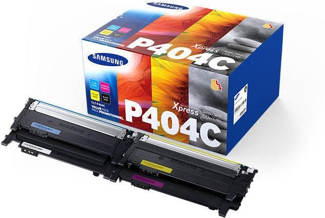 Samsung CLT-P404C, 4 balenie CMYK, rozbalené