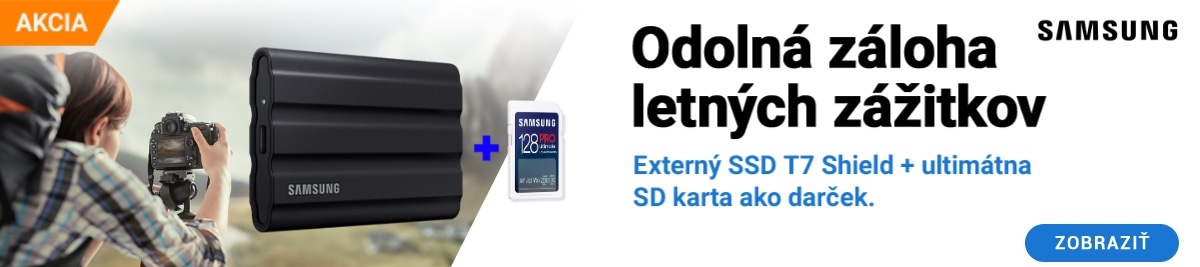 Samsung disky  SSD T7 Shield