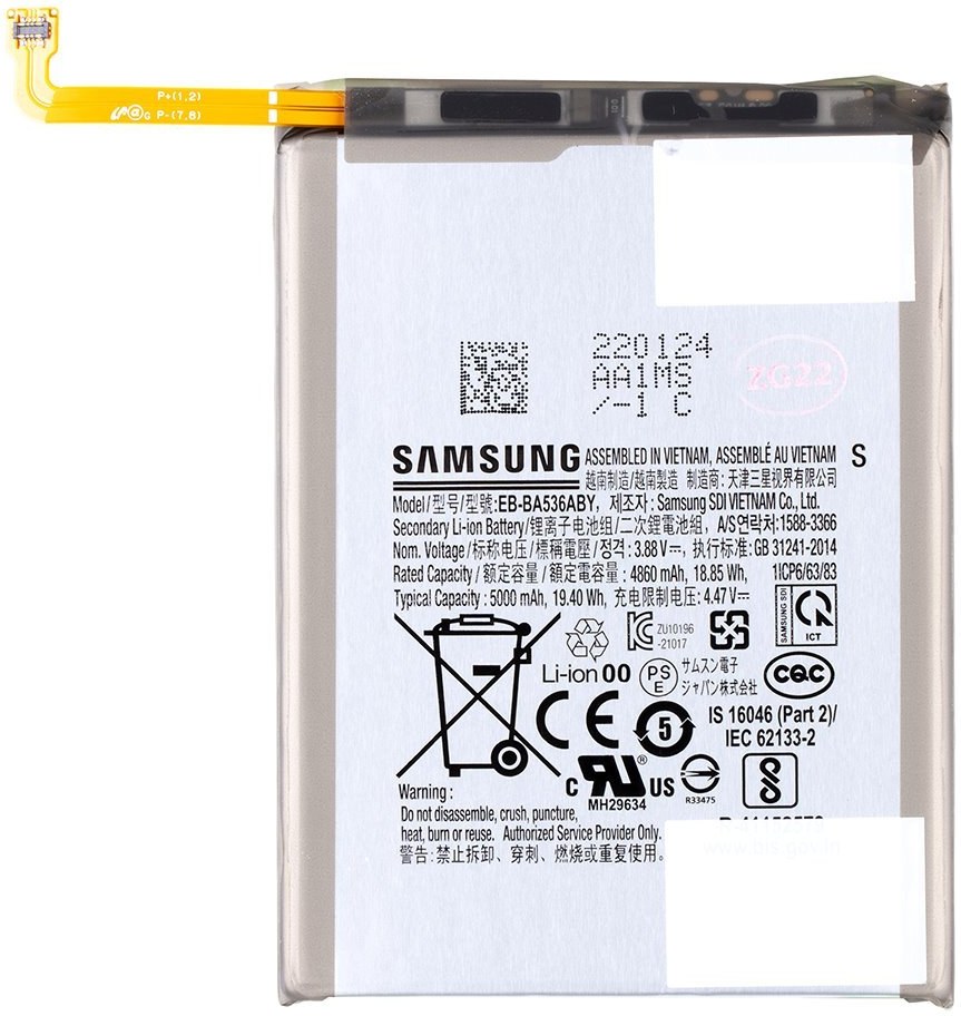 Samsung EB-BA536ABY batéria Li-Ion, 5000mAh