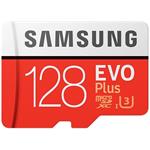 Samsung EVO Plus Micro SDXC, 128 GB + SD adaptér, rozbalené